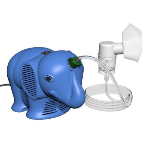 Inalafante Inalador a Ar Comprimido Azul biotecmed Inalafante Inalador a Ar Comprimido Azul biotecmed